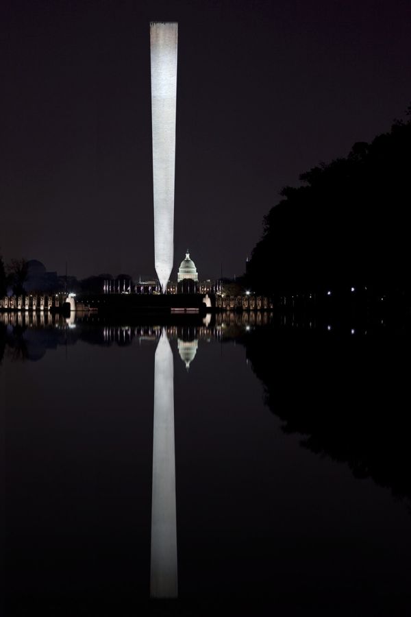 Creation of Washington Monument: Final Result